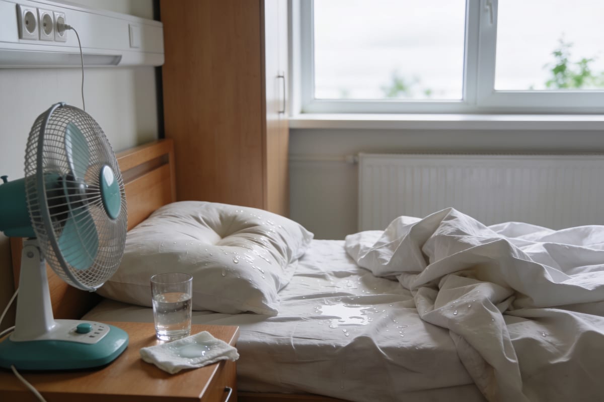 Потливость, дрожь и бессонница — типичные симптомы синдрома отмены